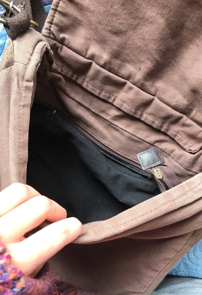 Kahverengi  Postacı Çantası Tokalı - Görsel 3