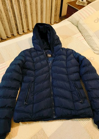 l Beden Kadın Lacivert Kapüşonlu Mudo mont