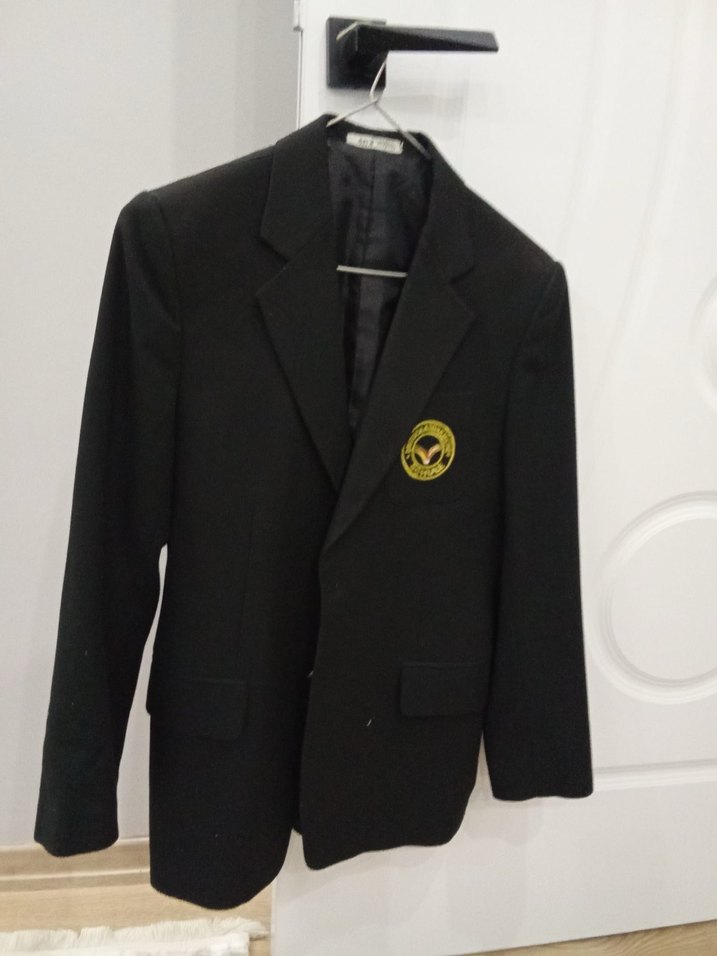 Siyah Parlak İş Erkek Rozeti - Görsel 2