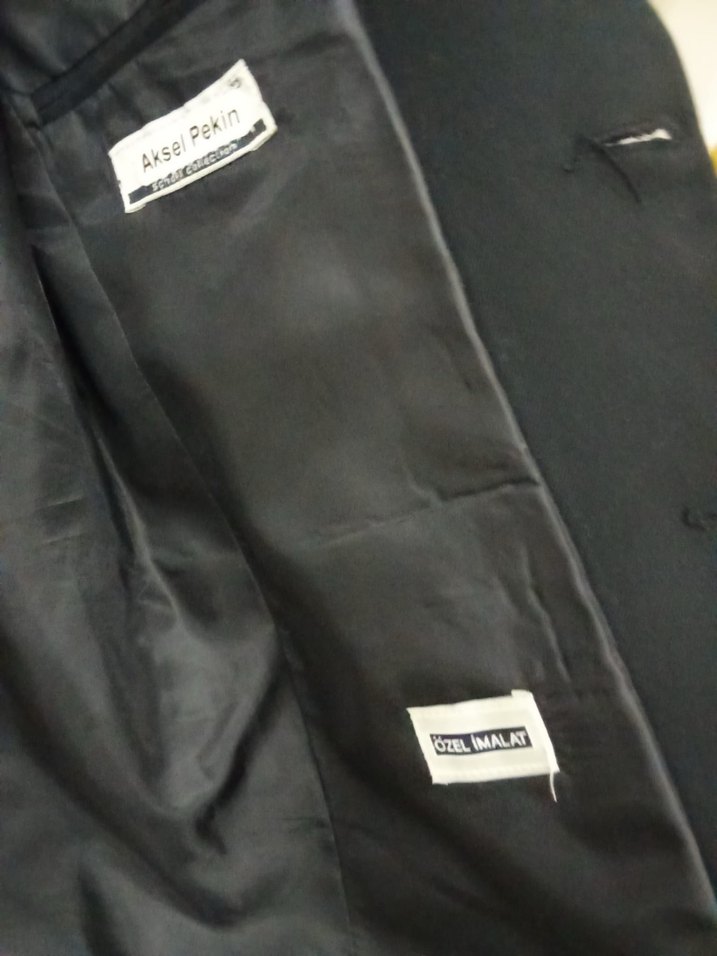 Siyah Parlak İş Erkek Rozeti - Görsel 3