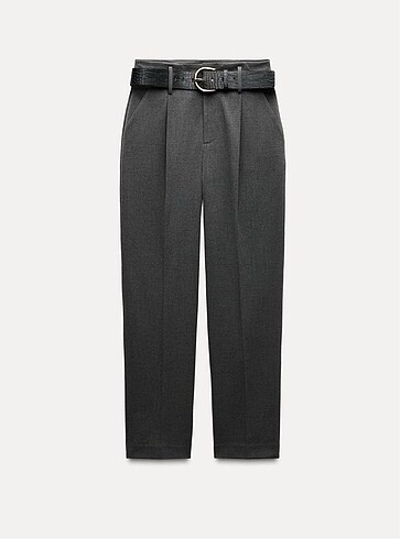 Zara ZARA CARROT FİT PANTOLON