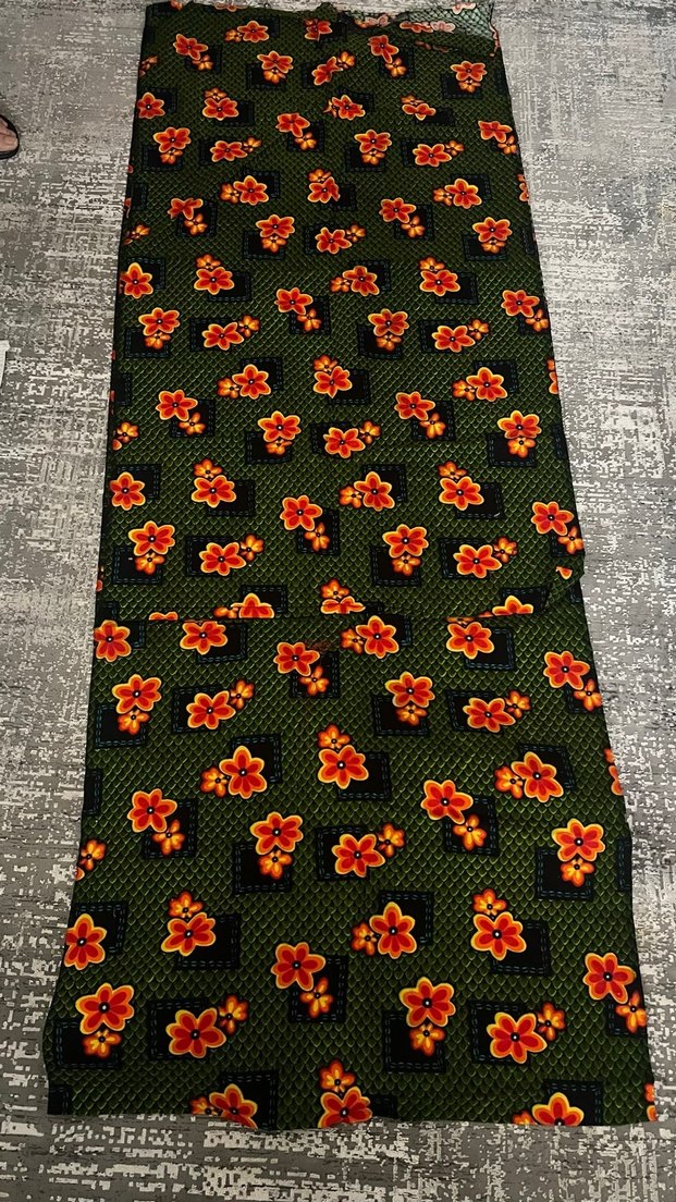 50 yıllık antika pazen kumaş - Görsel 2