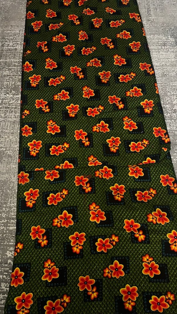 50 yıllık antika pazen kumaş - Görsel 3