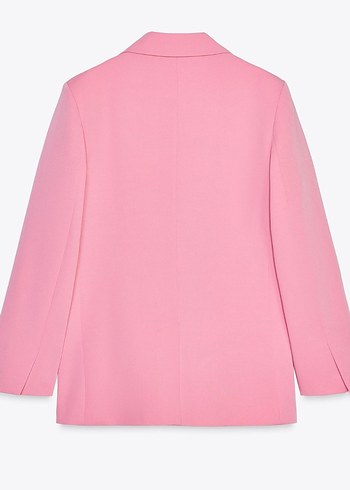 xs Beden pembe Renk ZARA Pembe Mini Kadın Blazer Ceket