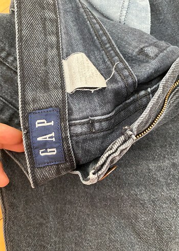 Gri Mini Denim Kadın Jean