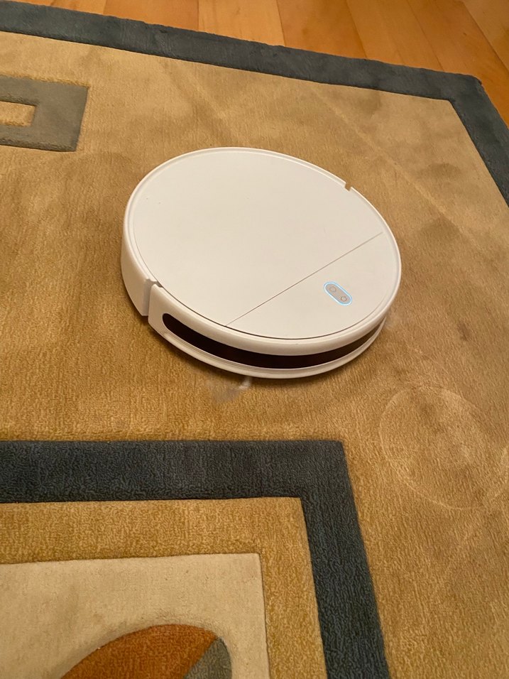 Beyaz Akıllı Robot Süpürge - Görsel 4