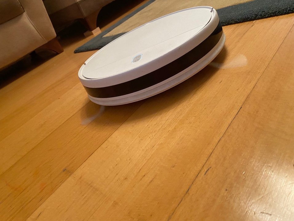 Beyaz Akıllı Robot Süpürge - Görsel 2