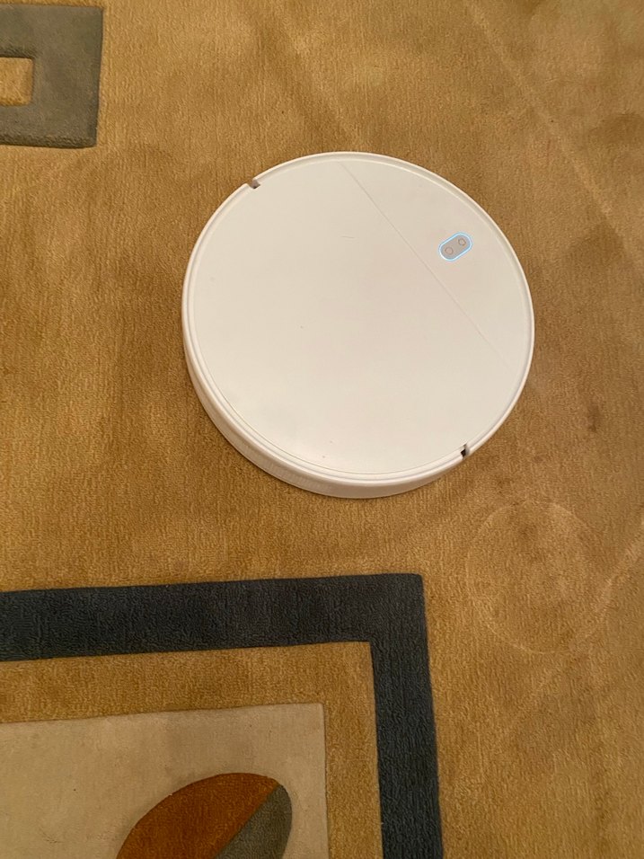 Beyaz Akıllı Robot Süpürge - Görsel 5
