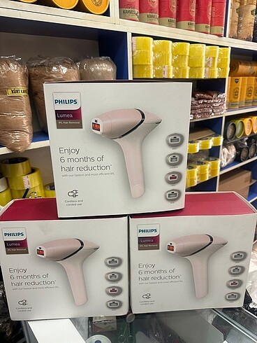PHILIPS LUMEA IPL HEM KABLOLU HEM KABLOSUZ 500 bin atım