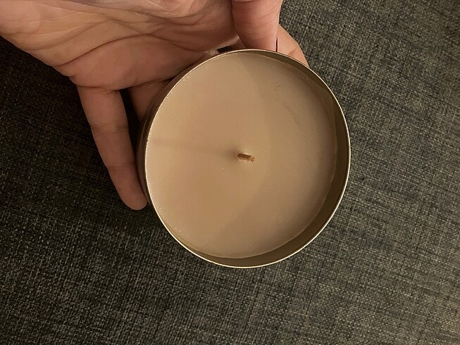 Beden kahverengi Renk Yade aromatik mum- kahveli- Hiç kullanılmadı.