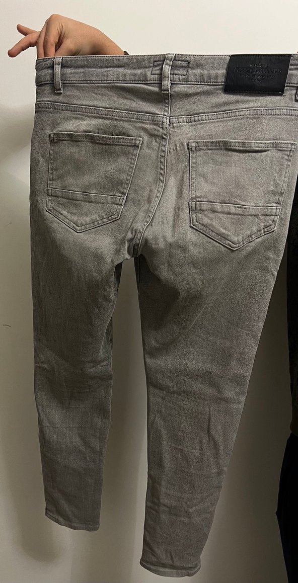 Erkek Gri Pierre Cardin Jean - Görsel 2