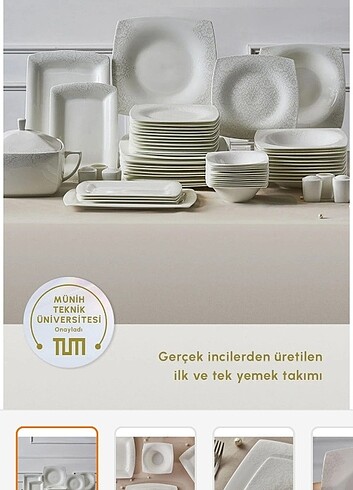 Karaca 12 kişilik yemek takımı