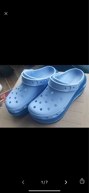 Crocs mega crush platform terlik