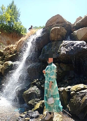 Şifon elbise 