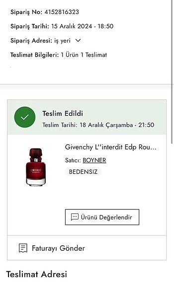 GIVENCHY GIVENCHY L?interdit EDP 50 ML parfüm