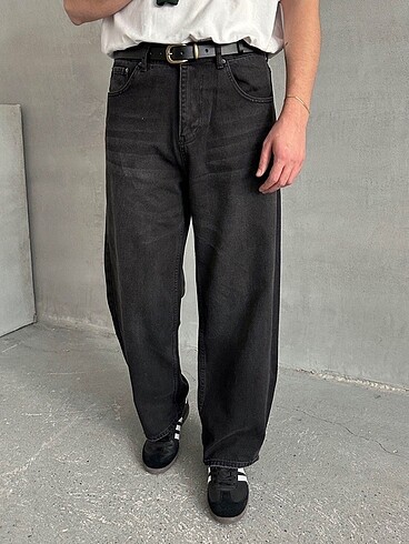 Erkek ekstra baggy jean pantolon