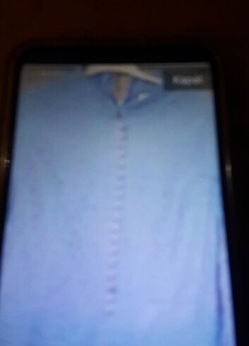 Abiye uzun tuvalet elbise  mavi - Görsel 5