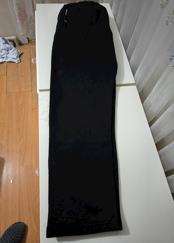 Erkek Siyah Fermuarlı Rahat Kesim Eşofman Altı - Görsel 6