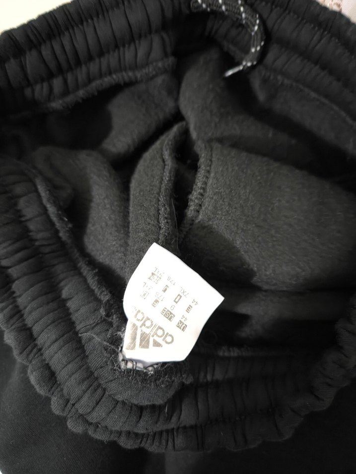 Erkek Siyah Fermuarlı Rahat Kesim Eşofman Altı - Görsel 4