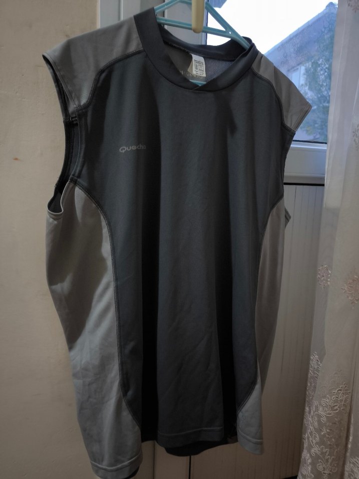 Gri Erkek Kolsuz Spor forma Decathlon - Görsel 2