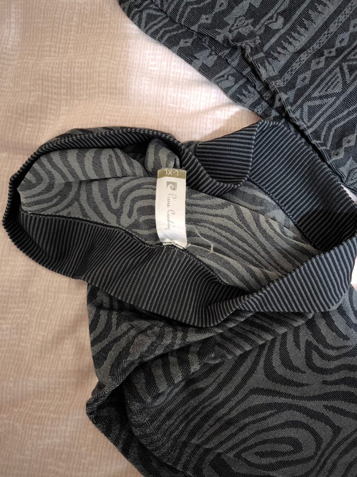 Kadın Siyah Zebra Desenli Esnek Tayt 2 adet - Görsel 3