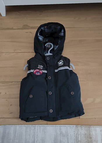 Düğmeli Lacivert Erkek Çocuk şişme yelek - Görsel 5