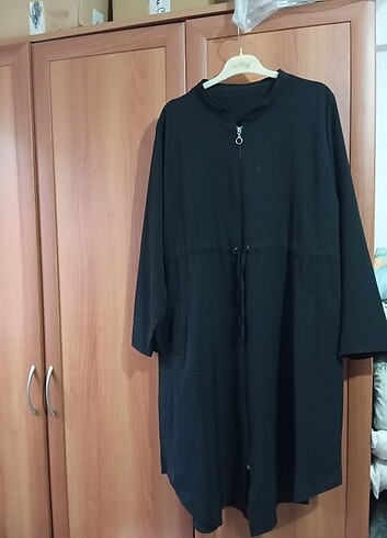 48 Beden Fermuarlı ayrobin kumaş tunik