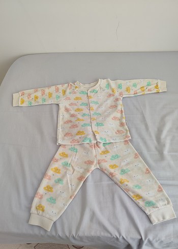 Civil Unisex Bebek Pijama Takımı 1-2 Yaş