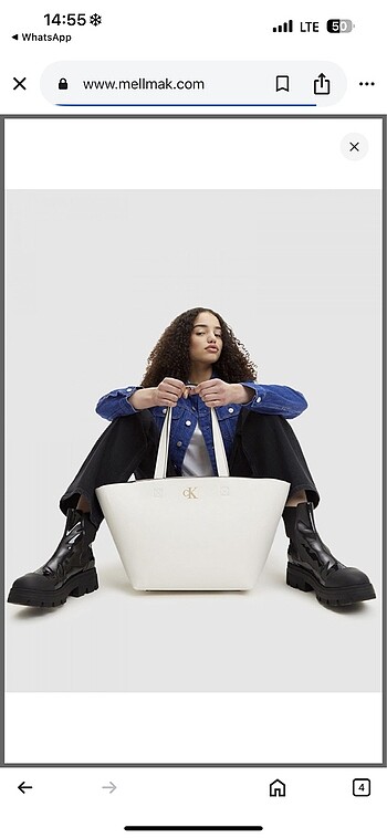 Calvin Klein Calvin klein shopper çanta