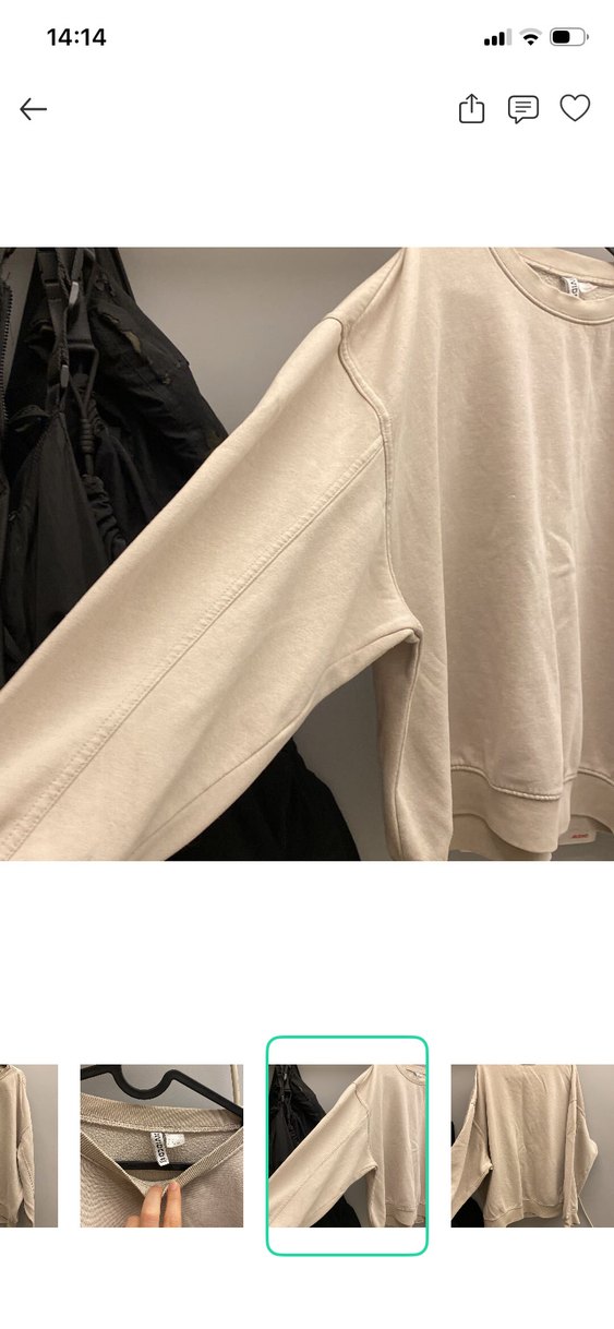 H&M sweatshirt — görsel 3/6