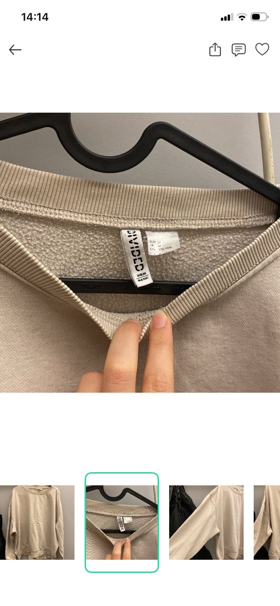 H&M sweatshirt — görsel 2/6