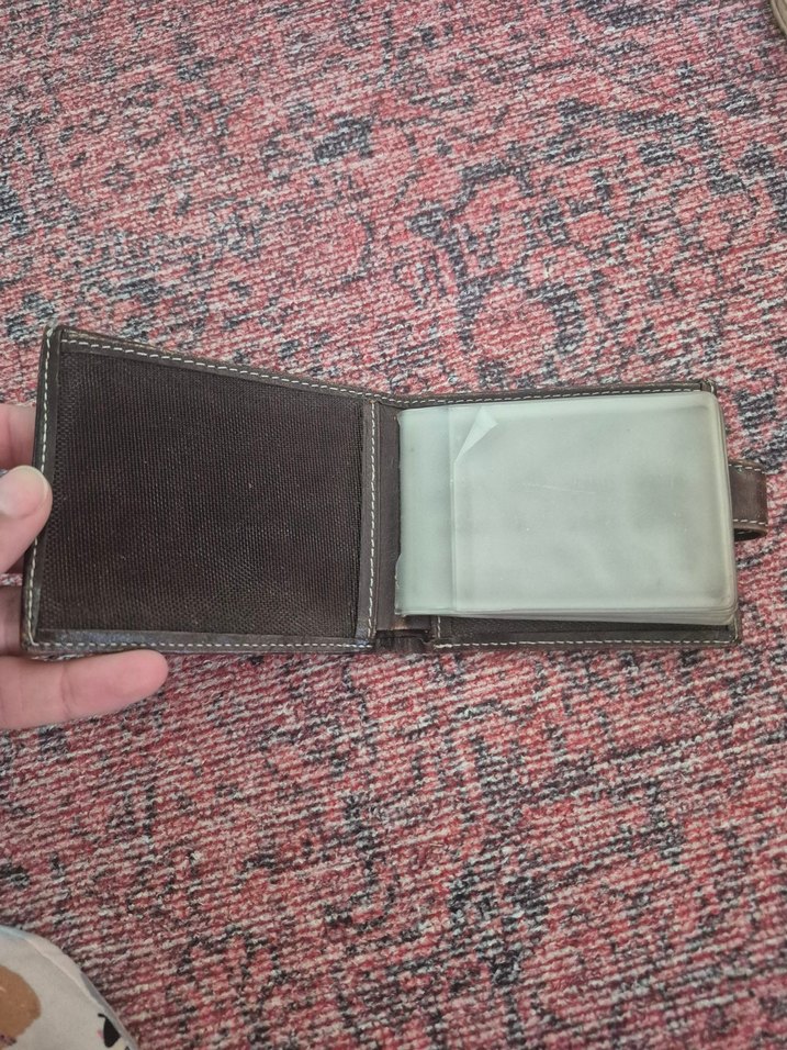 Kahverengi Vintage Erkek Cüzdanı - Görsel 5