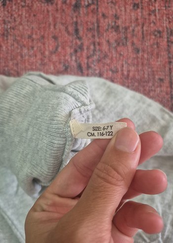 H&M Gri Kadın Boğazlı Triko Kazak