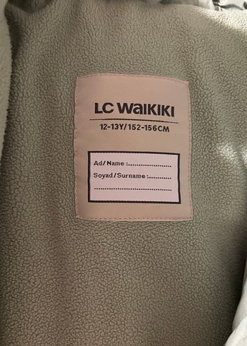 Düğmeli Bej Midi Kız Ceket - Görsel 2