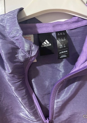 Mor Parlak Kız çocuk Spor Ceket - Görsel 2