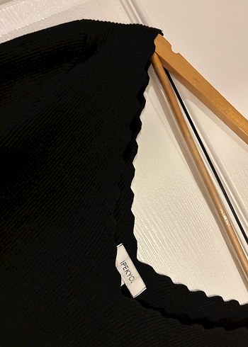 IPEKYOL Siyah V Yakalı İnce Triko Kazak - Görsel 2