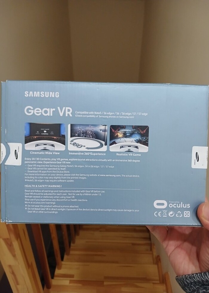 Samsung Gear Vr Sanal gerçeklik gözlüğü - Görsel 2