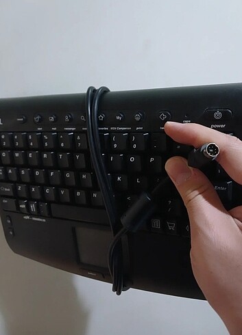 Vestel marka PS/2 port girişli mini klavye. - Görsel 3