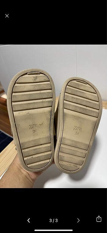 24 Beden Zara çocuk sandalet