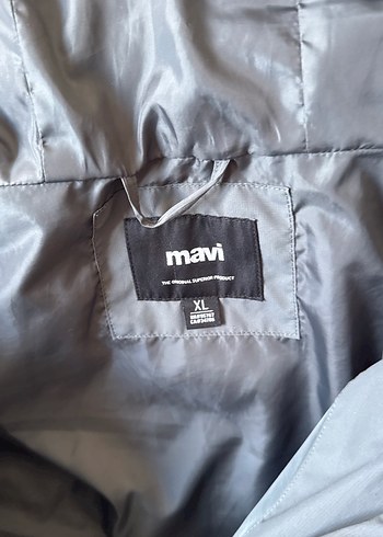 Gri Kapüşonlu erkek Kış Montu - Görsel 3