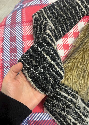 Kahverengi Kürklü Kadın Midi Ceket - Görsel 2