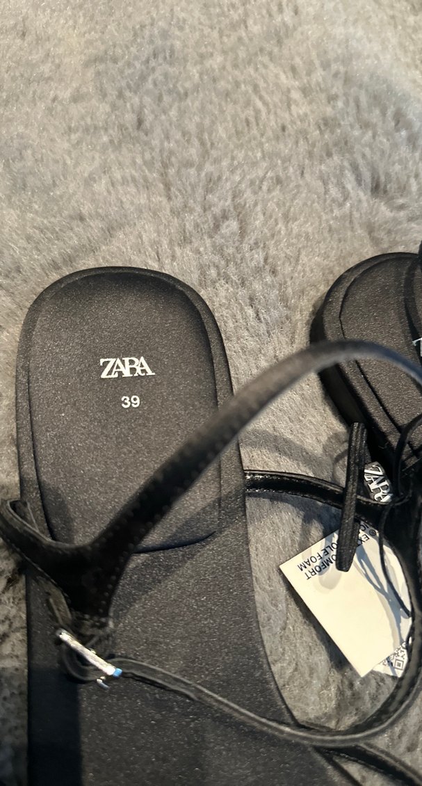 Zara Taşlı İnce  Kadın Sandalet - Görsel 3