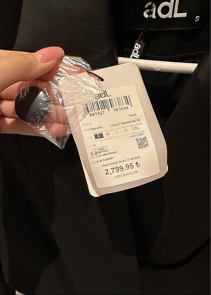 Adil ışık blazer ceket - Görsel 3