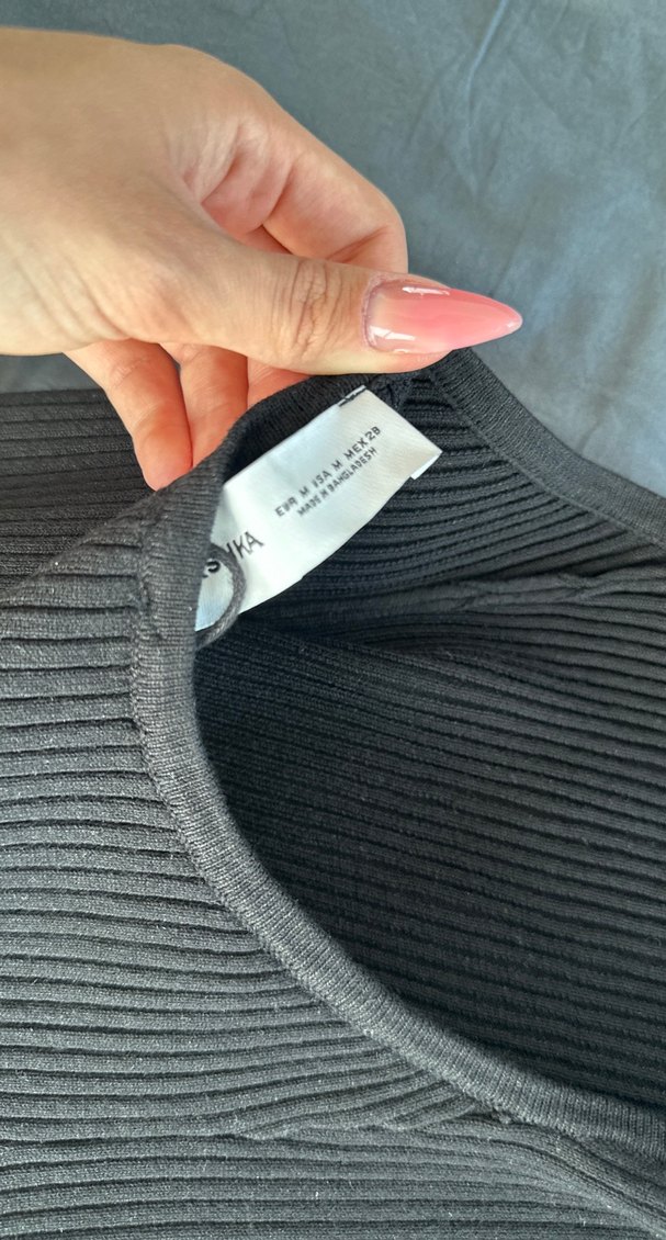 Siyah İnce Askılı Uzun Kadın Elbise - Görsel 3