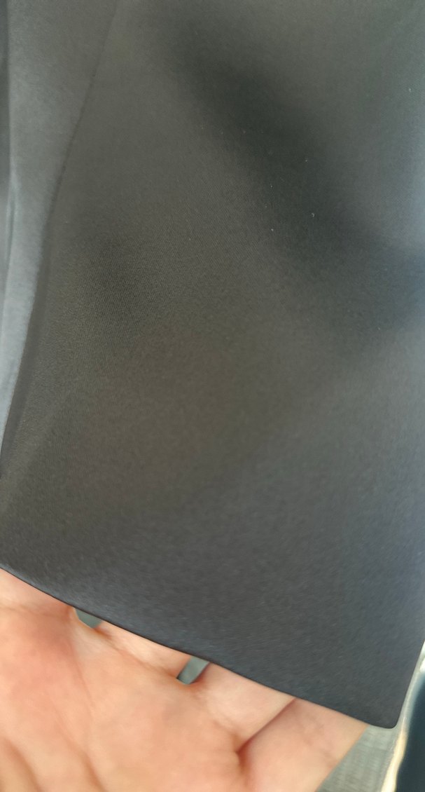 Siyah V Yaka kopçalı Kadın Yelek - Görsel 3