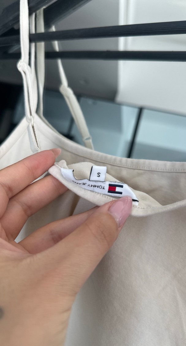 Bej İnce Askılı Kadın Atlet - Görsel 3