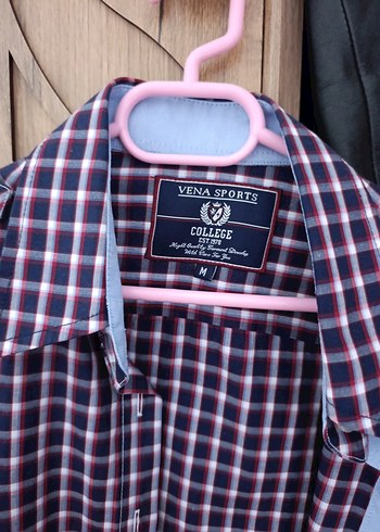 Bordo Kareli Kadın Gömlek - Görsel 2