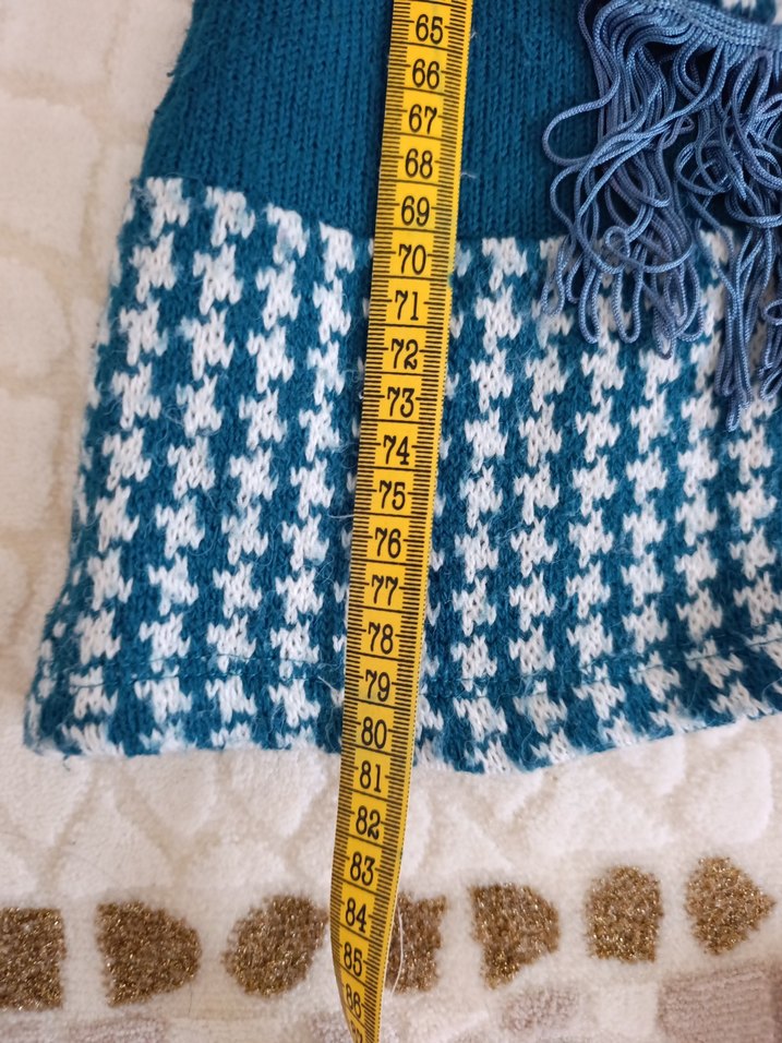 Triko Uzun Kollu Elbise - Görsel 5