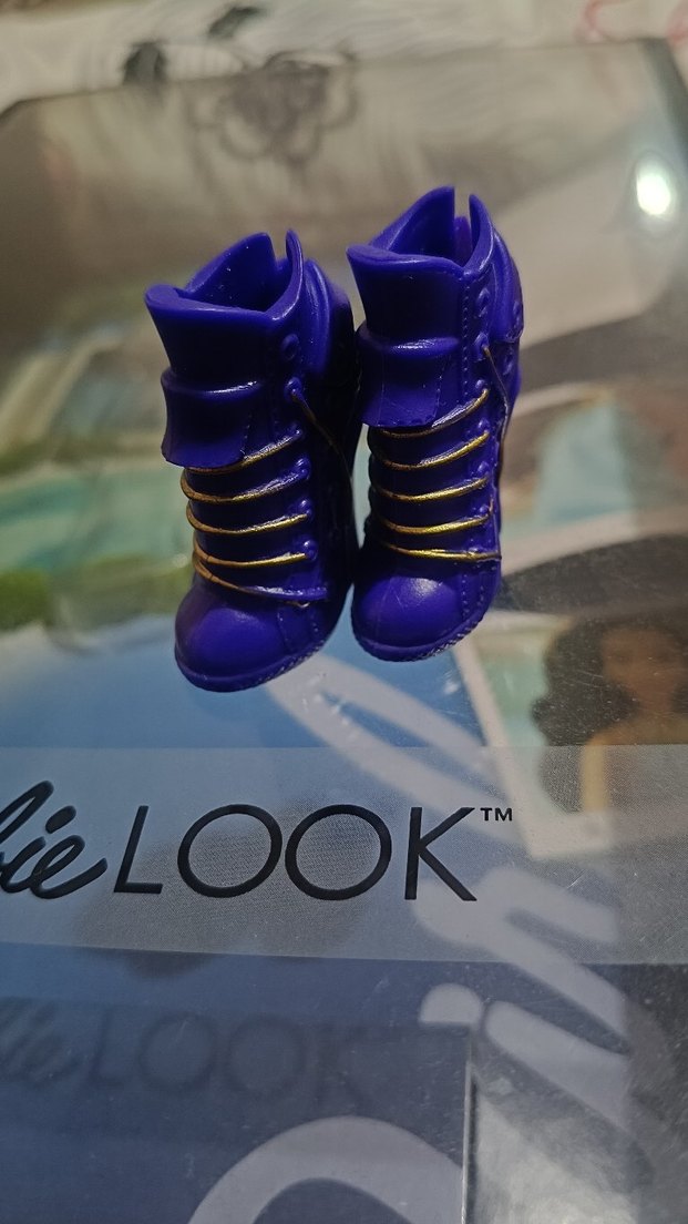 Mor Renkli Bebek Ayakkabısı - Görsel 2