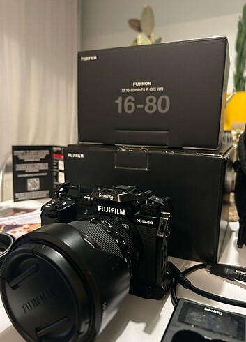 Fujifilm X-S20 + 16-80mm Lens - Garantili Kutulu